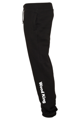 Joggingbroek Deluxe zwart zijkant