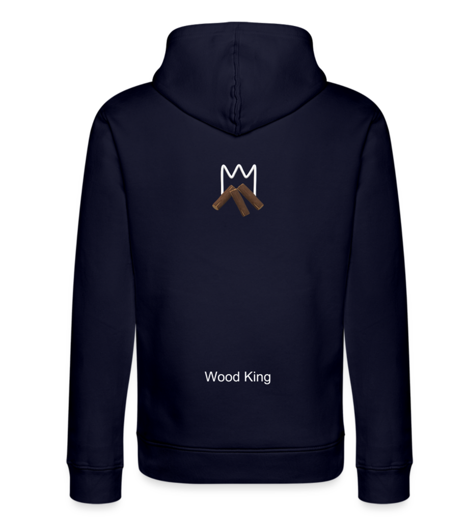 Wood King premium blauw back