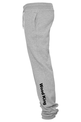 Joggingbroek Deluxe grijs achterkant