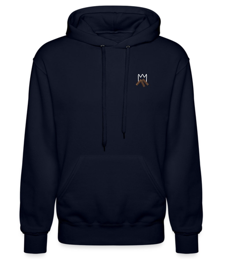 Wood King Ethan hoodie bleu foncé