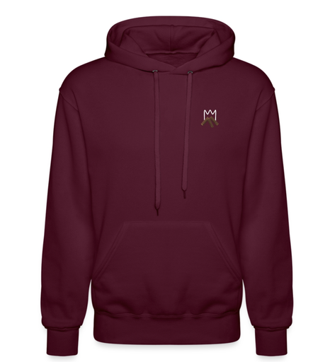 Wood King Ethan hoodie Burgundy