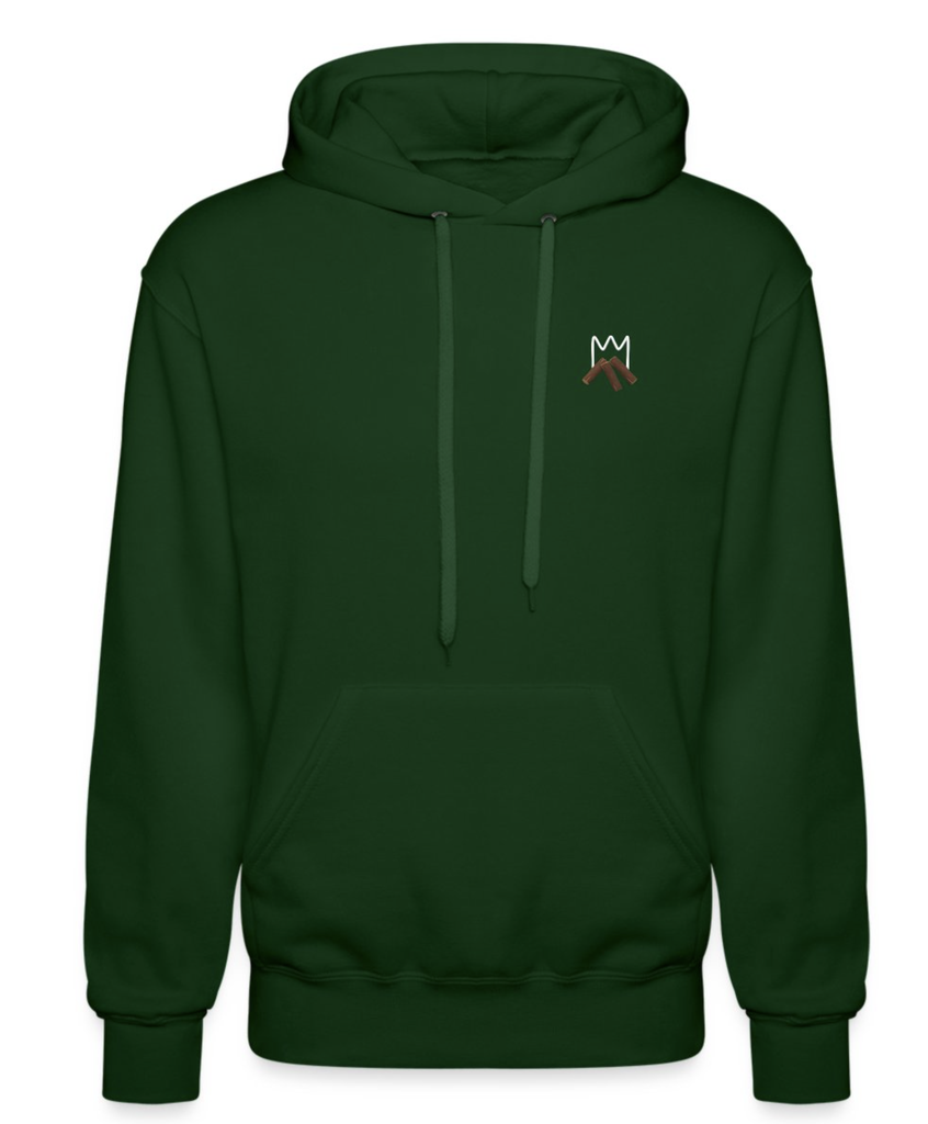 Wood King Ethan hoodie Green