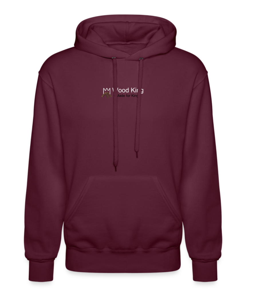 Wood King hoodie rood 2.0