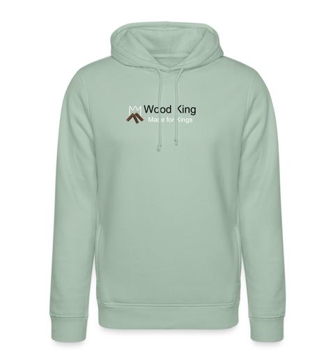 Wood King premium hoodie groen