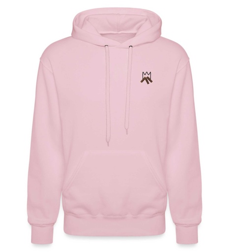 Wood King Ethan hoodie licht roze